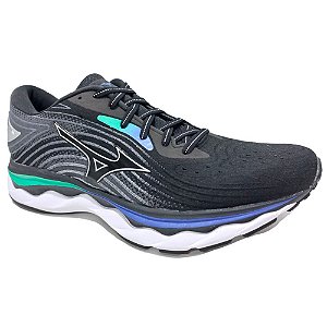 Tenis Mizuno Wave Sky 6 Preto Masculino