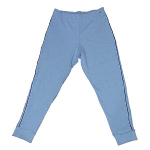 Calça Jogger Molecotton Jeans Estilo do Corpo Azul Claro