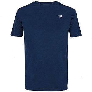 Camiseta Wilson Core Azul Marinho