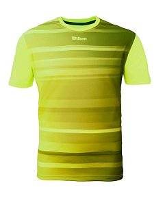 Camiseta Wilson Kaos Light SS Amarelo Neon