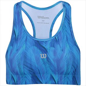 Top Wilson Tour Print Azul