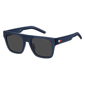 Óculos de Sol Tommy Hilfiger 1976S Azul Marinho Lente Cinza