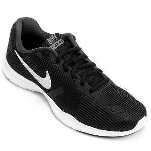 Tênis Nike Flex Bijoux Preto/Branco