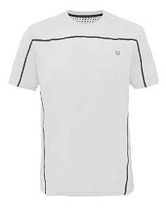 Camiseta Wilson Vision II Branco/Marinho