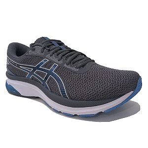 Tenis Asics Gel-Sparta 2 Corrida Cinza e Azul Masculino