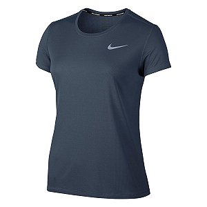 Camiseta Nike Dry Breathe Rapid Top SS Chumbo