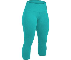 Calça Capri Poker Estonia Jade Azul