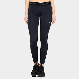 Calça Legging Mizuno Up Stamp Print Preto