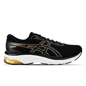 Tenis Asics Gel Sparta 2 Preto e Dourado Masculino