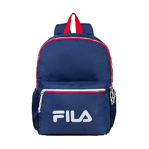 Mochila Unissex Fila Colors Azul e Vermelho