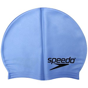 Touca Natação Speedo Slim Cap Azul Claro