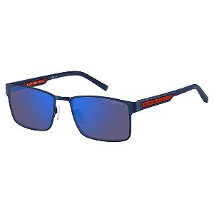 Óculos de Sol Tommy Hilfiger 2087S Azul Marinho Espelhado