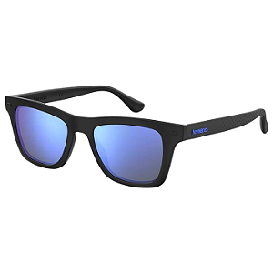 Óculos de Sol Havaianas Aracati Preto Lente Azul Espelhado