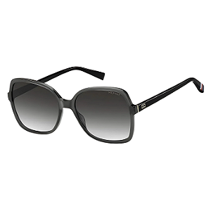 Óculos de Sol Tommy Hilfiger 1857RE/S Preto Lente Cinza