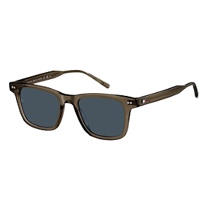 Óculos de Sol Tommy Hilfiger 2127S Marrom Lente Azul