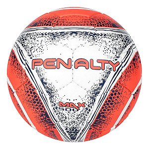 Bola Futsal Penalty Max 500 C/C VIII Branco/Laranja/Marinho