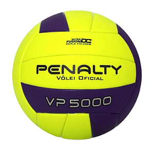 Bola de Volei Penalty VP 5000 Amarelo/Roxo