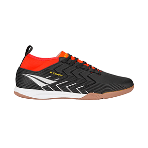 Chuteira Futsal Penalty Storm Y-3 Preto e Vermelho
