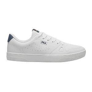 Tenis Fila Daily Masculino Branco/Azul Marinho