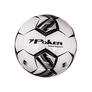 Bola Futsal Poker Explorer Preta/Prata