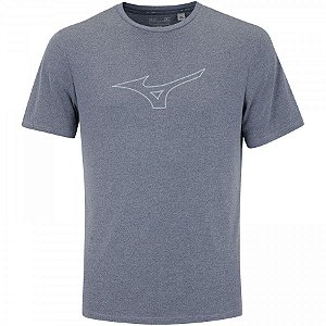 Camiseta Mizuno Soul Fit Cinza