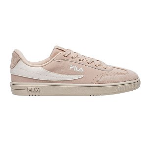 Tenis Fila Court 80 Feminino Bege/Dourado
