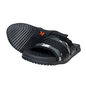 Sandália Slide Kenner Hyper Z Pro Masculino Camuflado Preto