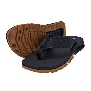 Sandália Kenner Rakka L7NNON Chinelo Masculino Preto