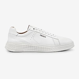 Tenis Sapatênis Ferracini Logan Masculino Couro Branco