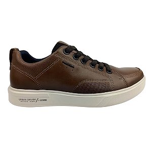 Tenis Sapatênis Pegada Stretch Masculino Tabaco Marrom
