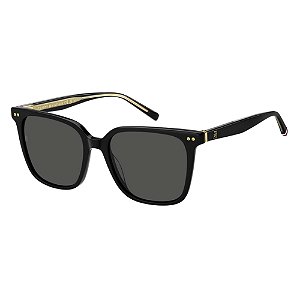Óculos de Sol Tommy Hilfiger 2211S Preto Lente Cinza