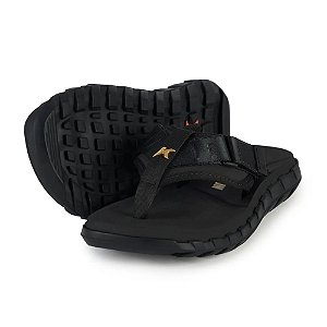 Sandália Kenner Megah Collab L7NNON Plus Masculino Preto