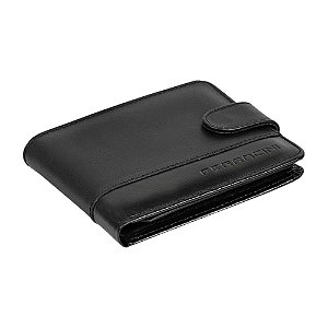 Carteira de Couro Ferracini Memphis Masculino Preto