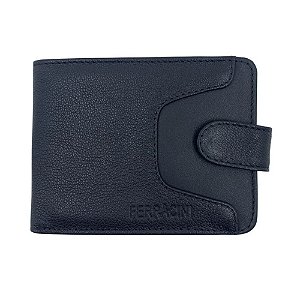 Carteira Ferracini Whinter Masculino Couro Preto