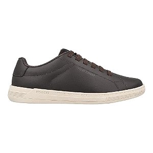 Tênis Casual West Coast Capri Coffe Masculino Marrom Escuro