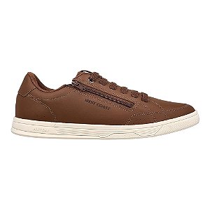 Tênis Casual West Coast Vigo Masculino Marrom Camel