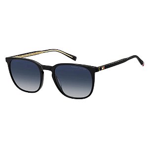 Óculos de Sol Tommy Hilfiger 2266/S Preto Lente Azul