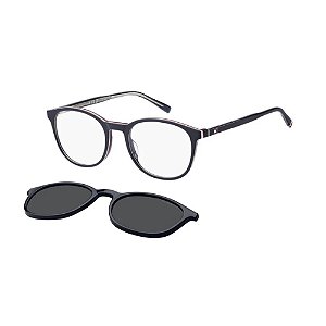 Óculos de Sol Tommy Hilfiger Clip On 2268/C Azul Marinho