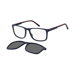 Óculos de Sol Tommy Hilfiger Clip On 2281/C Azul Marinho