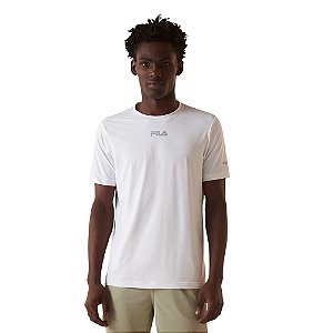 Camisetas Fila Sun Protect Breezy Masculino Branco