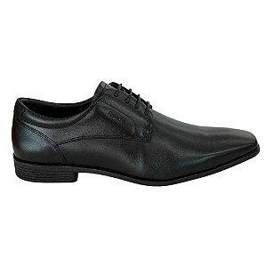 Sapato Social Ferracini London Masculino Couro preto