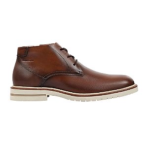 Bota Ferracini Conhaque Firenze Masculino Couro Marrom