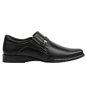 Sapato Social Ferracini Ambience Masculino Couro Preto