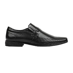 Sapato Social Ferracini Liverpool Masculino Couro Preto