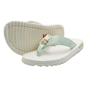 Chinelo Kenner Kivah Nylon Masculino Branco