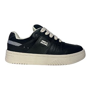 Tênis Sneaker Chilli Beans Masculino Preto e Bege
