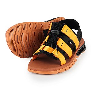 Chinelo Kenner Rakka Mezkla Panther Papet Masculino Laranja