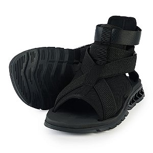 Chinelo Kenner Rakka Boot Sandália Masculina Preto
