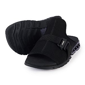 Chinelo Kenner Rakka Akyo Slide Sandália Masculino Preto