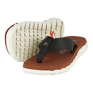 Chinelo Kenner Megah Masculino Marrom